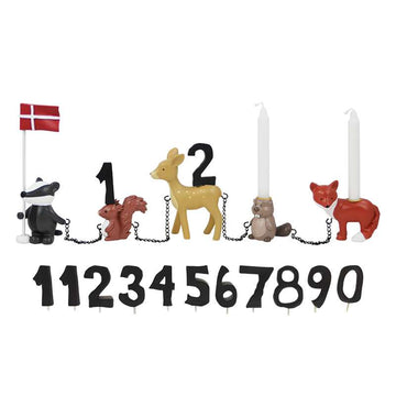 Kids by Friis Födelsedagståg - Skogsbruk - 11 tal 