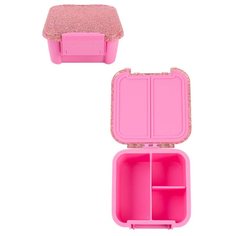 MontiiCo Bento 2 - Snacklåda - Floss Glitter 