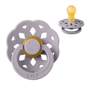 Bibs Boheme Napp - strl. 1 - naturgummi - Fossilgrå 