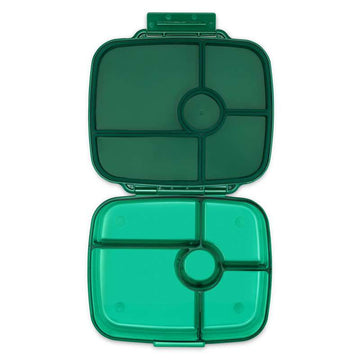 Yumbox Matlåda - Go - 5 rum - Lima Green 