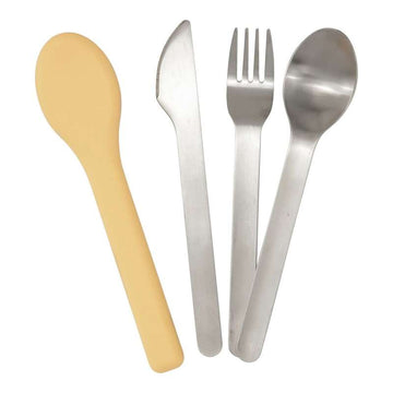 HAPS Nordic Picknick Bestickset m. Etui - Sun Light 