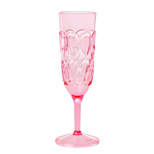 RICE Champagneglas i Akryl - Rosa