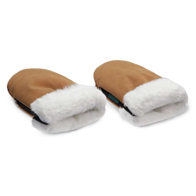 KongWalther Österbro Handskar - Faux Suede/Brun 