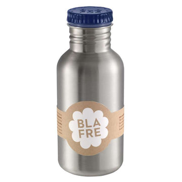 Blafre Dricksflaska i Stål - 500 ml. - Mörk Blå 