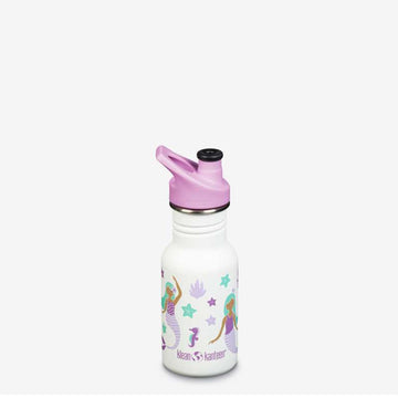 Klean Kanteen Classic Drickflaska - Kid SportCap - 355ml - Sjöjungfrur 