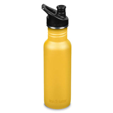 Klean Kanteen Classic Dricksflaska - SportCap - 532ml - Gammal Guld 