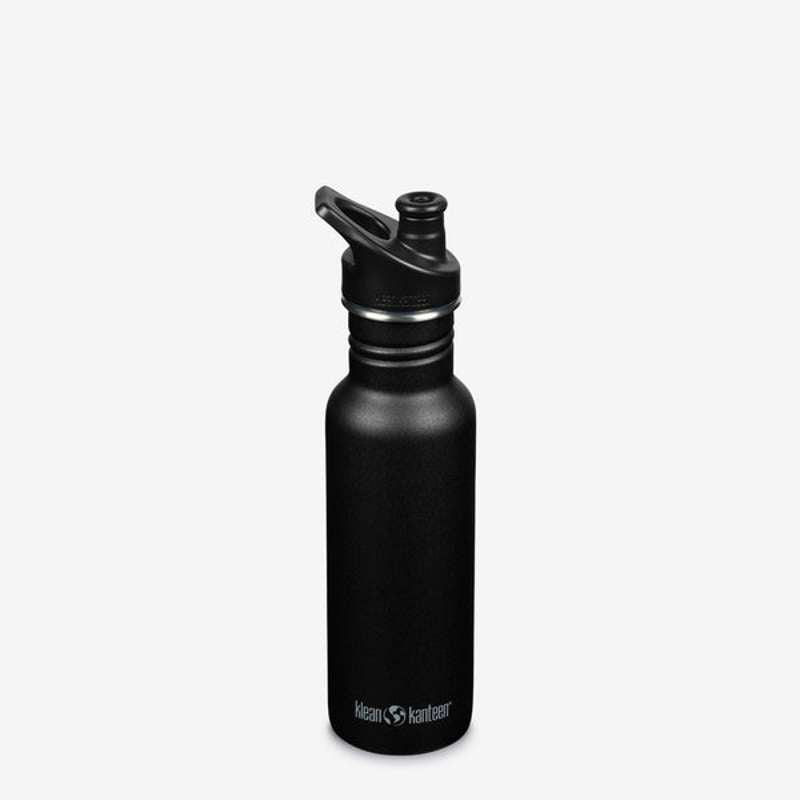 Klean Kanteen Classic Drickflaska - SportCap - 532ml - Svart 