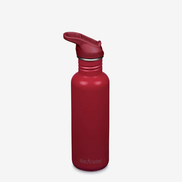 Klean Kanteen Classic Drikkedunk - Flip/Seal SportCap - 800ml - Garnet
