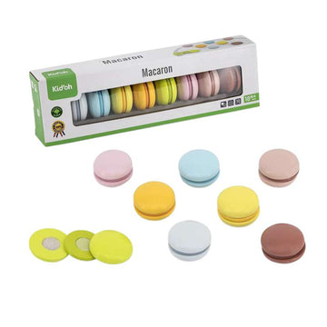 Kid'oh Legemad - Macarons - 8 st. (Trä) 