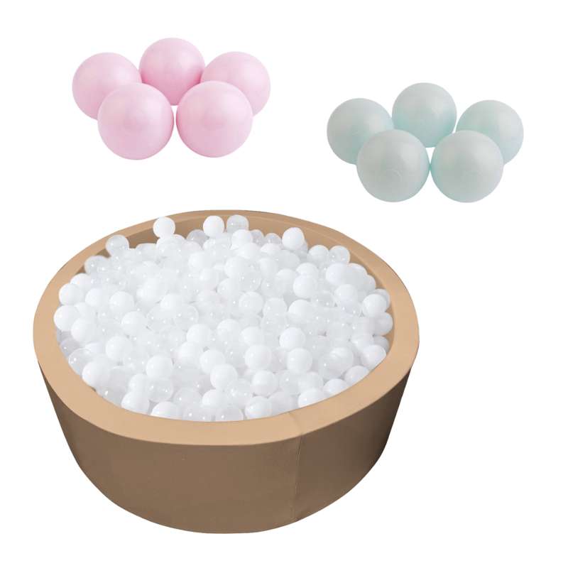 Kid'oh bollhav m. 300 Bollar - Beige - Bundle 6 