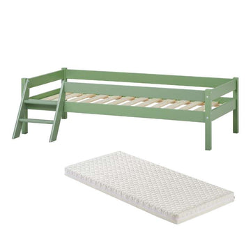 Kid'oh Juniorsäng m. Sweet Dream Madrass - Svanenmärket - 70x160 cm - Grön 