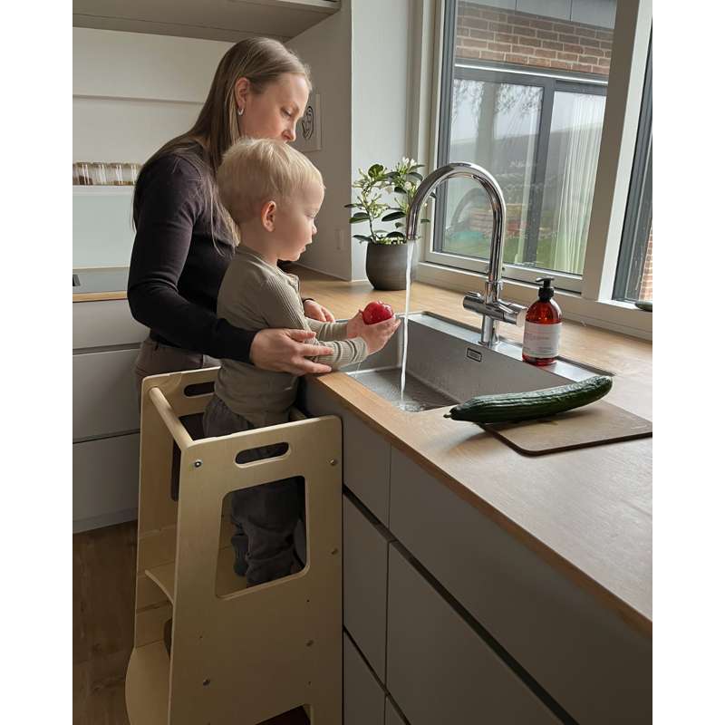 Kid'oh Hjälpa till pall träd - Naturlig 