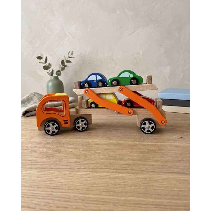 Kid'oh Lastbil m. 4 Minibilar 