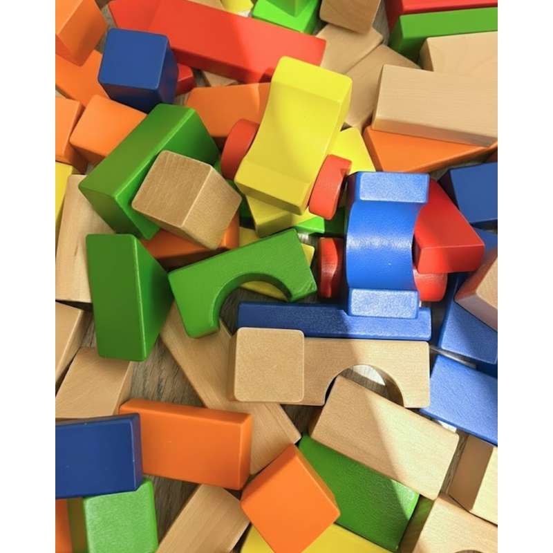 Kid'oh Byggklossar i hink - 100 st. 