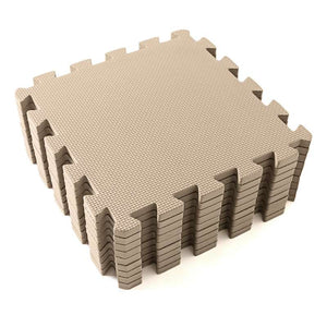 Kid'oh Skumleksakgolv - 9 bitar - Sand 