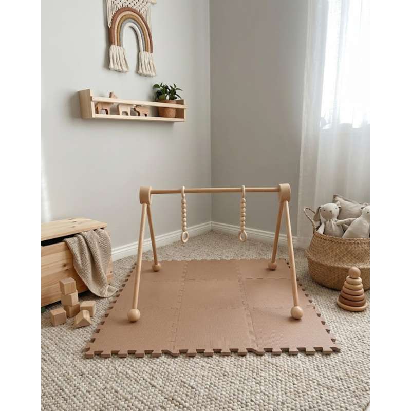 Kid'oh Skumleksgolv - 9 bitar - Nougat 