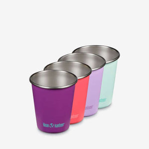 Klean Kanteen Kid Cup - 296ml - 4-Pack - Fjärilar 