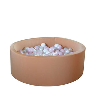 Kid'oh bollhav - 300 Bollar - Beige - Vit/Pärlemor/Ljus Rosa Pärlemor 