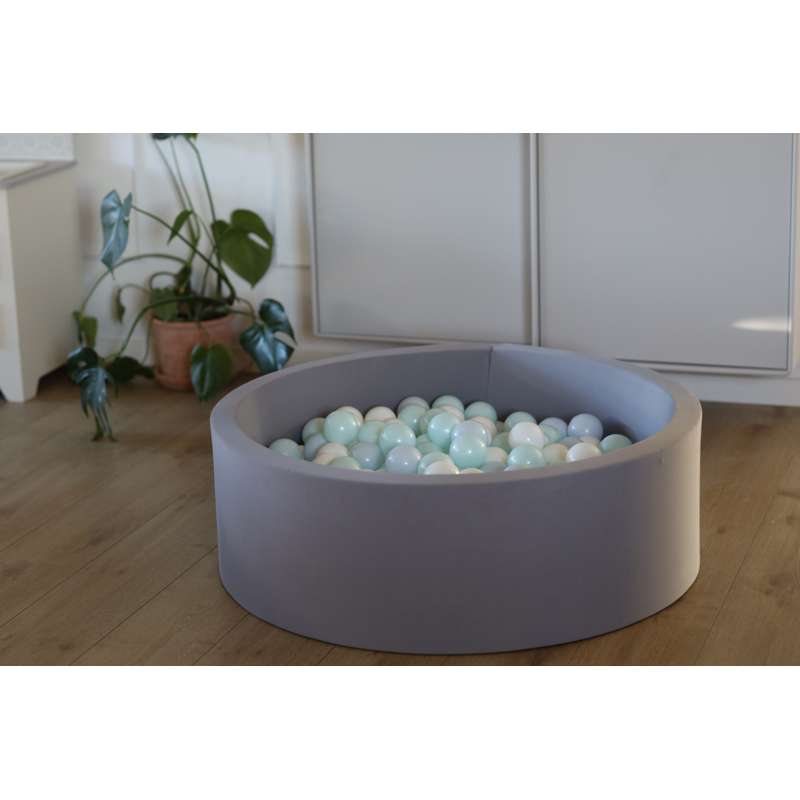 Kid'oh bollhav - 300 Bollar - Grå - Vit/Jany Mint Pärl/Ljusblå Pärl 