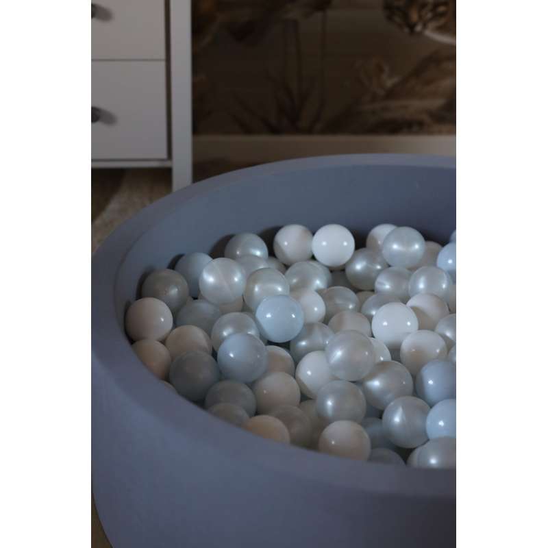 Kid'oh bollhav - 300 Bollar - Grå - Vit/Pärl/Ljusblå Pärl 