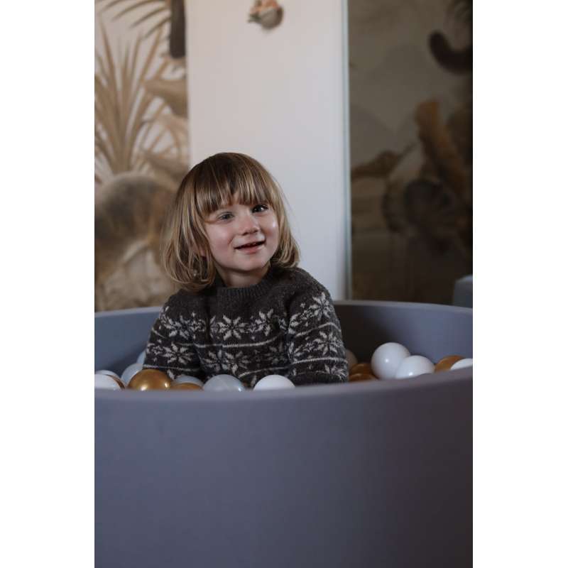 Kid'oh bollhav - 300 Bollar - Grå - Vit/Pärl/Guld 