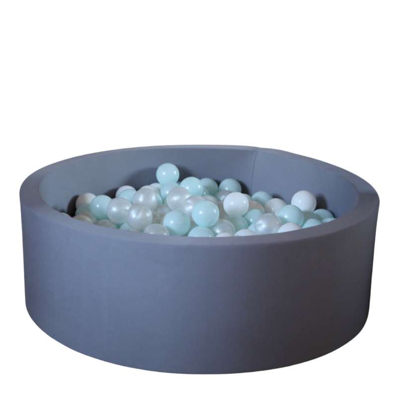 Kid'oh bollhav - 300 Bollar - Grå - Vit/Pärla/Jany Mint Pärla 