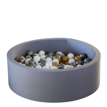 Kid'oh bollhav - 300 Bollar - Grå - Vit/Guld/Silver 