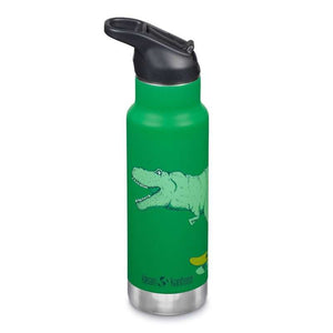 Klean Kanteen Kid Classic Termosdrickflaska - Kid SportCap - 355ml - Dino Skate 