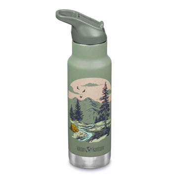 Klean Kanteen Kid Classic Termosdrickflaska - Kid SportCap - 355ml - Mountain Scape 