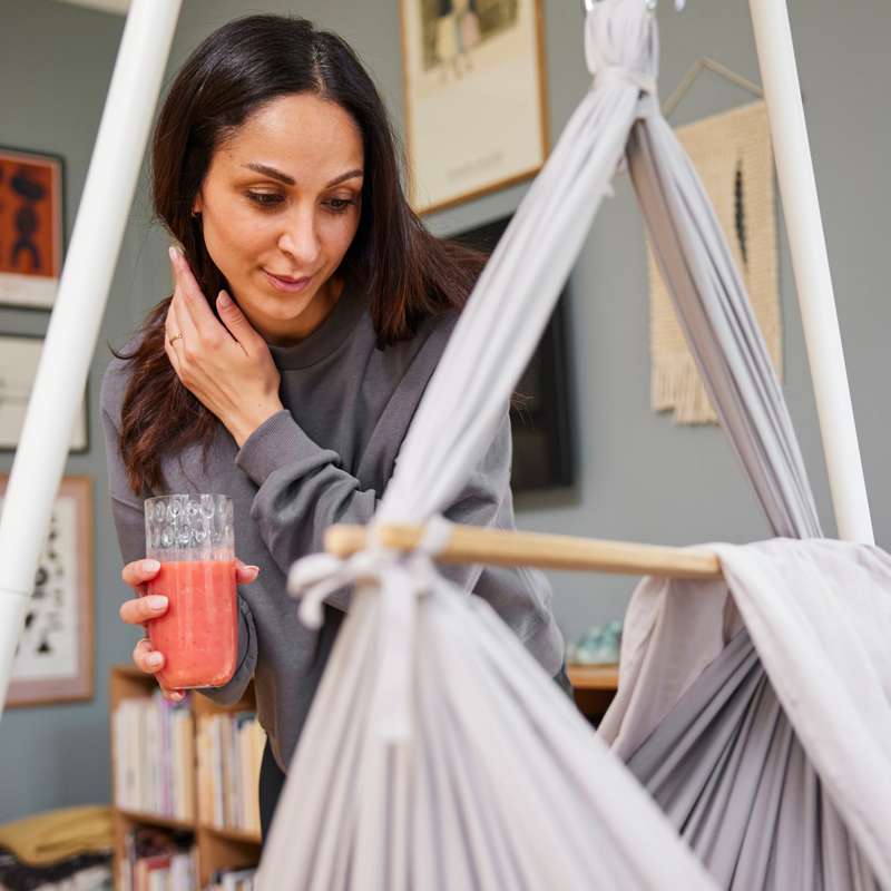 Hjälpa Slyngevugge - Basic - Ekologisk - Grå 