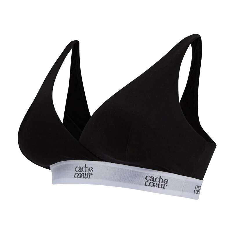 Cache Coeur Life - Graviditets- och amningsbh - Svart 