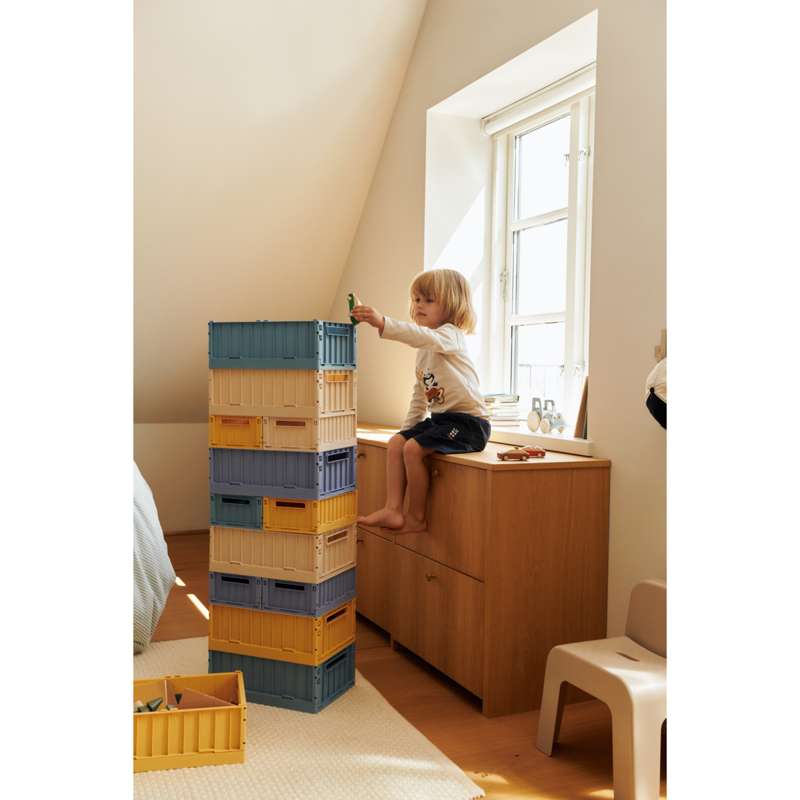 Liewood Weston Förvaringslåda - 2-pack - Liten - Äppelblom 