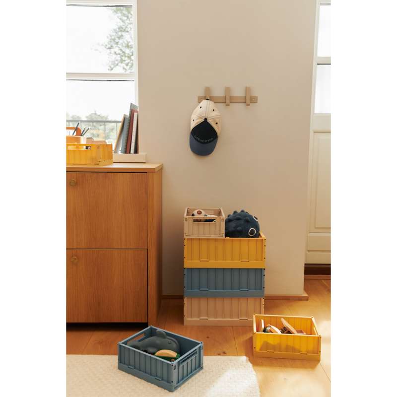 Liewood Weston Förvaringslåda - 2-pack - Liten - Citron Gul 