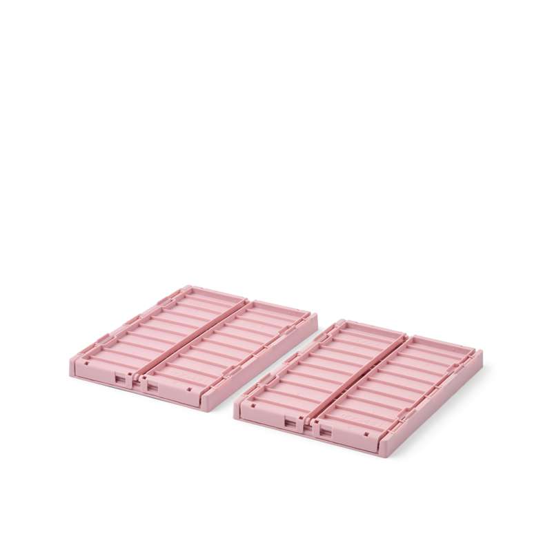 Liewood Weston Förvaringslåda - Small - 2-pack - Rose Blush