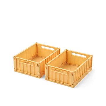 Liewood Weston förvaringslåda - Small - 2-pack - Yuzu
