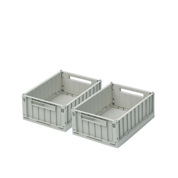 Liewood Weston Förvaringslåda - Small - 2-pack - Dove Blue