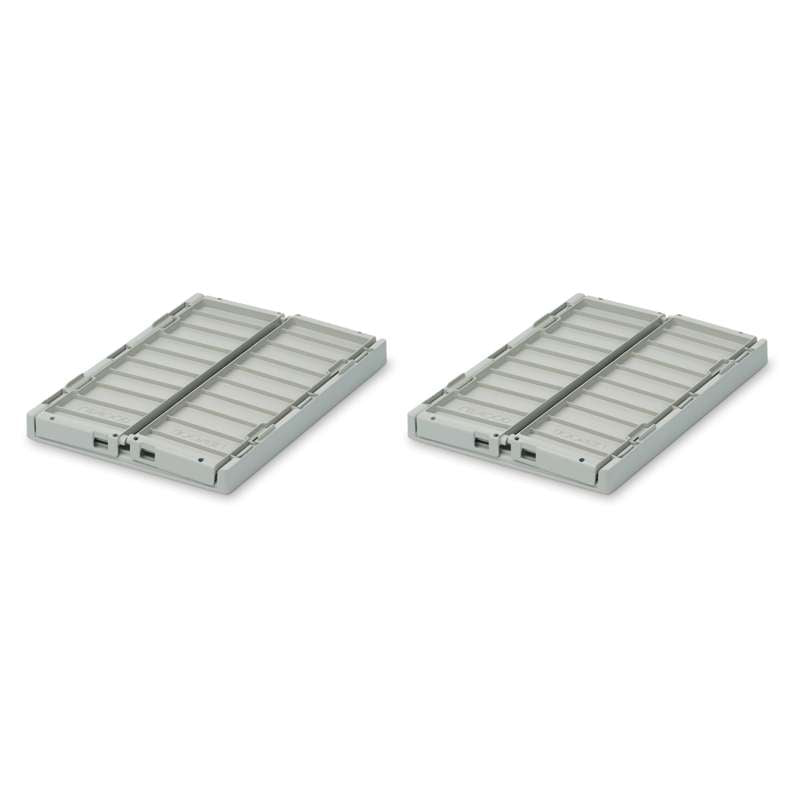 Liewood Weston Förvaringslåda - Small - 2-pack - Dove Blue
