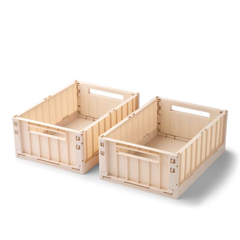 Liewood Weston Förvaringsbox - 2-pack - Medium - Apple Blossom 