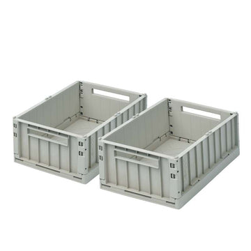 Liewood Weston Förvaringslåda - Medium - 2-pack - Dove Blue