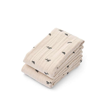 Liewood Lewis Muslin Tygblöjor - 2-pack - Mini Val/Sandy 