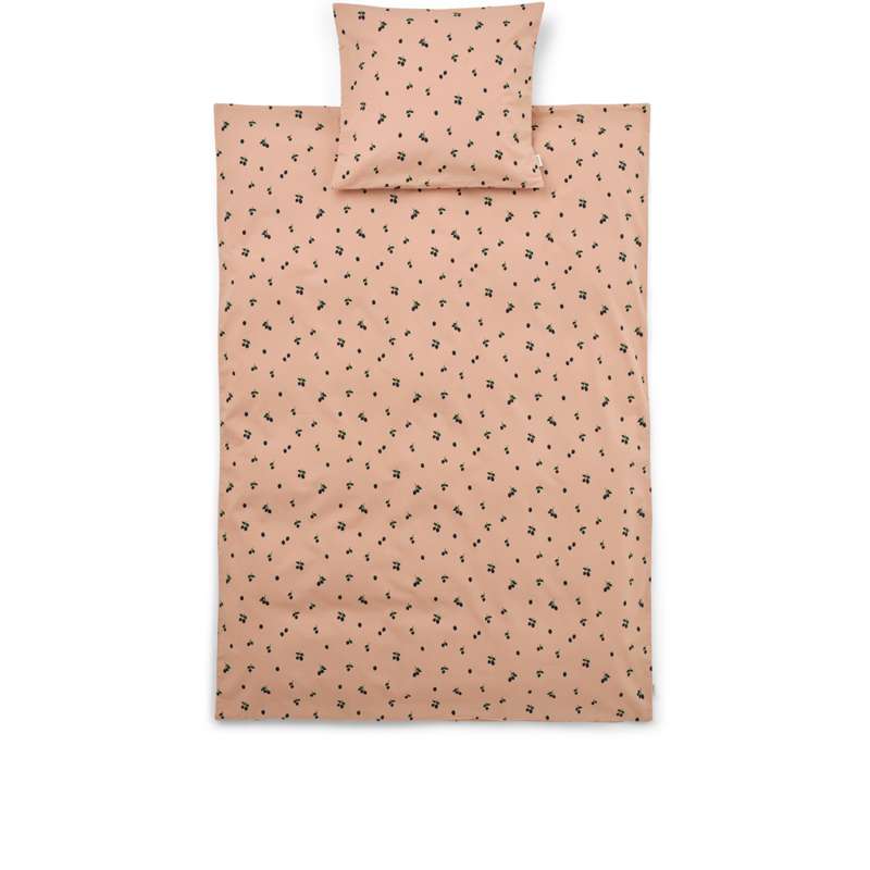 Liewood Ingeborg Sängkläder - Junior - Mini Berry/Pale Tuscany