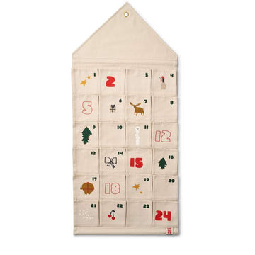 Liewood Babbo Julekalender m. 24 Fickor - Holiday/Sandy 