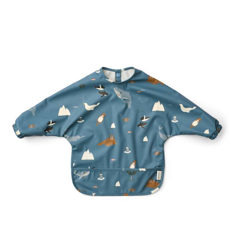 Liewood Merle Cape Bib Matförkläde - Arktiska havet/Ocean View 