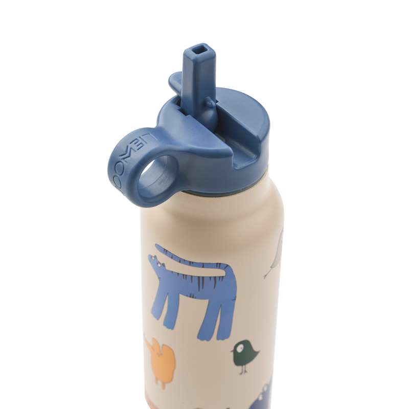 Liewood Falk Vattenflaska - Rostfritt Stål - 350ml - Imagine/Sandy