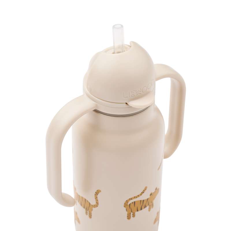 Liewood Kimmie Dricksflaska - Rostfritt stål - 250ml - Tiger/Sandy 