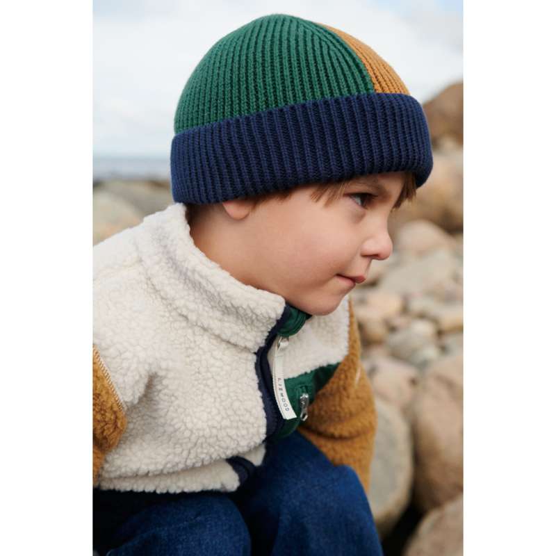 Liewood Nolan Pile Jacka - Classic Navy Multi Mix 