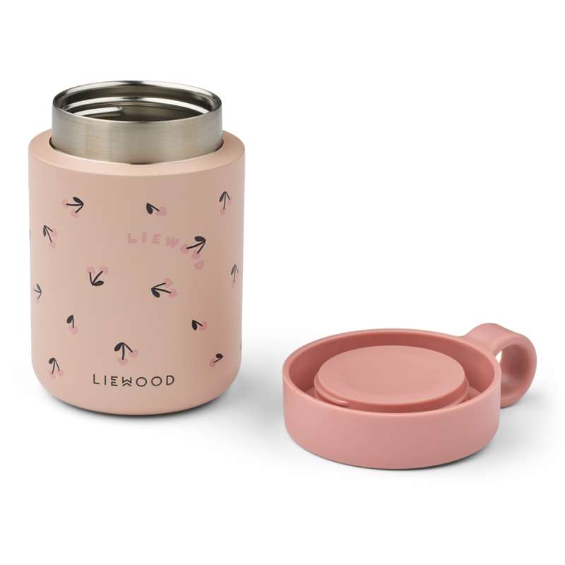 Liewood Kiani Termobehållare - Mini Cherry Heart/Rosey 