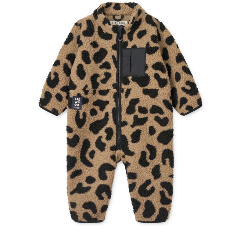 Liewood Nolano Pile Jumpsuit - Mega Leo/Havremix 