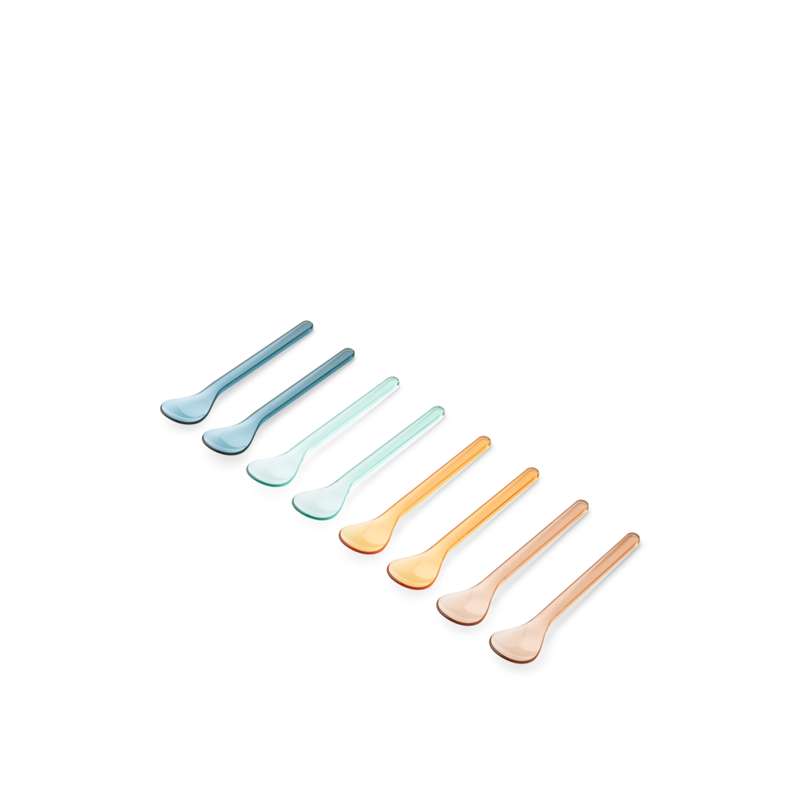 Liewood Olan Tritan Skedar - 8-pack - Indigo Multi Mix 