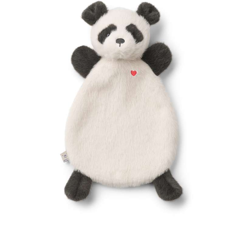 Liewood Roy Nussekludsbamse - Panda - Sandy/Mörkgrå 